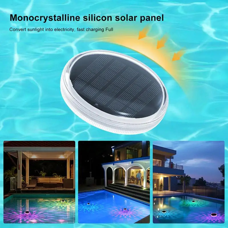 Solar Floating Pool Lights – Waterproof Color-Changing LED Pool Lamp with Timer Modes