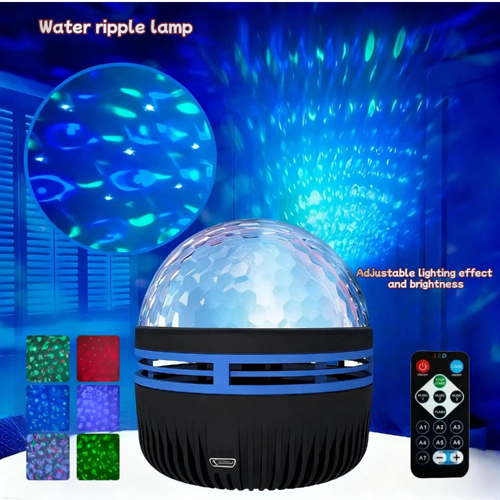Galaxy Projector – LED Starry Night Light with Nebula Effects