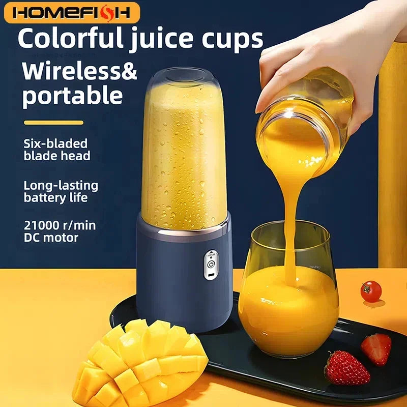 Portable Blender – USB Rechargeable Personal Smoothie Maker