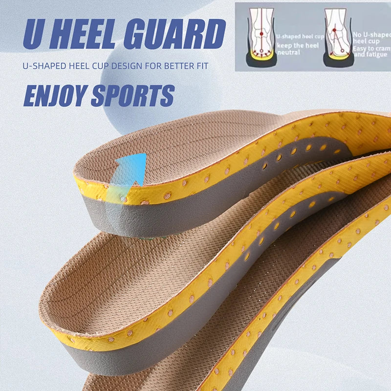 Premium Orthotic Arch Support Insoles | Orthopedic Inserts for Flat Feet & Plantar Fasciitis