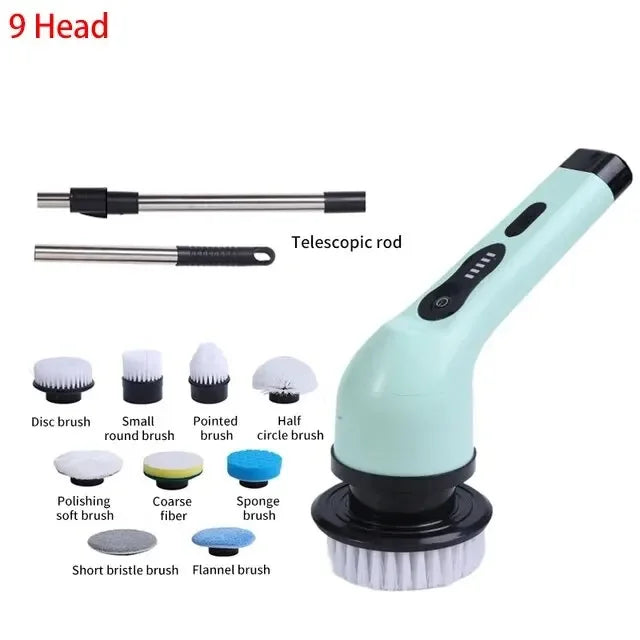 Electric Cleaning Brush – Cordless Spin Scrubber for Deep Cleaning