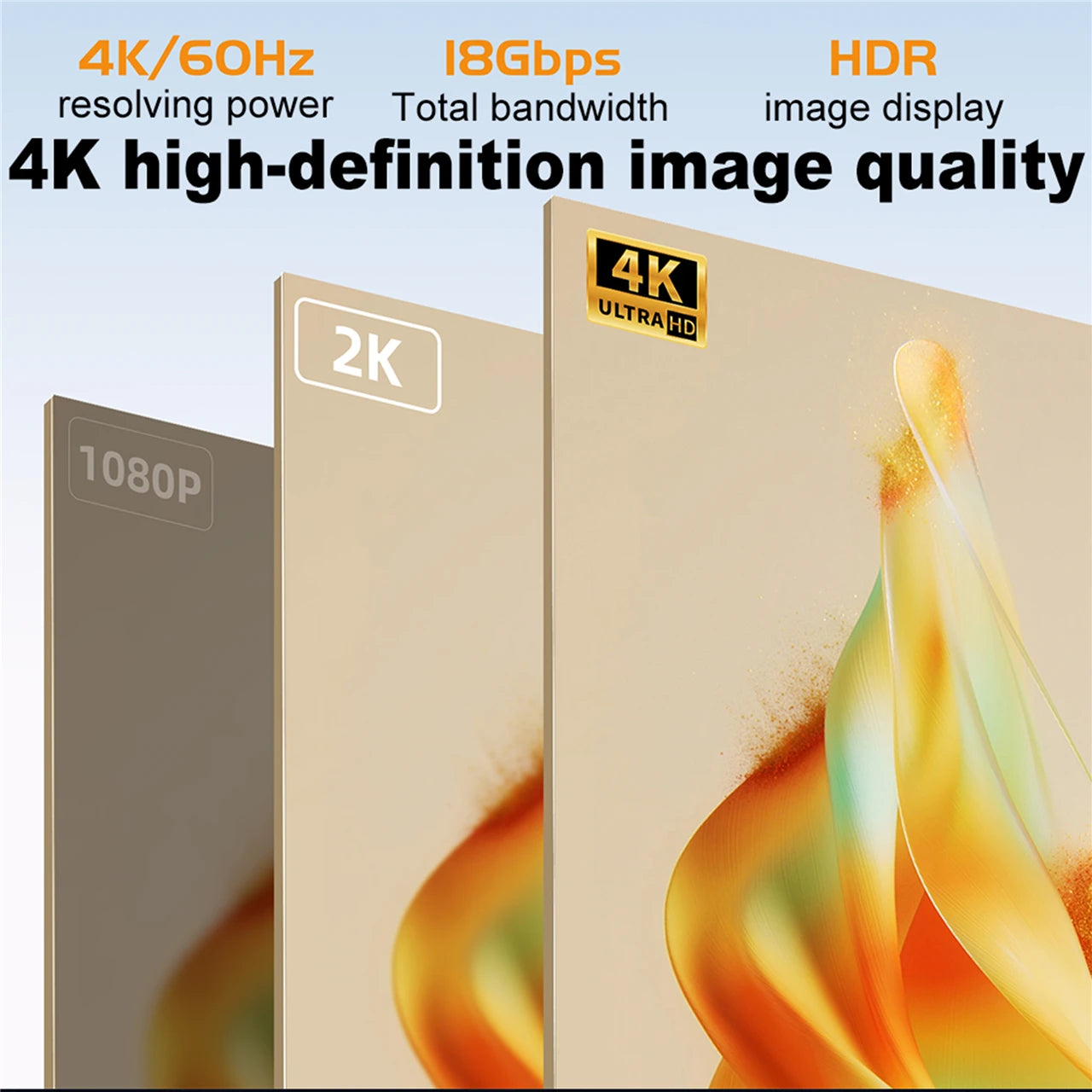 4K@60Hz USB-C to HDMI Magnetic Adapter – Ultra HD Display Converter for Laptops & Tablets