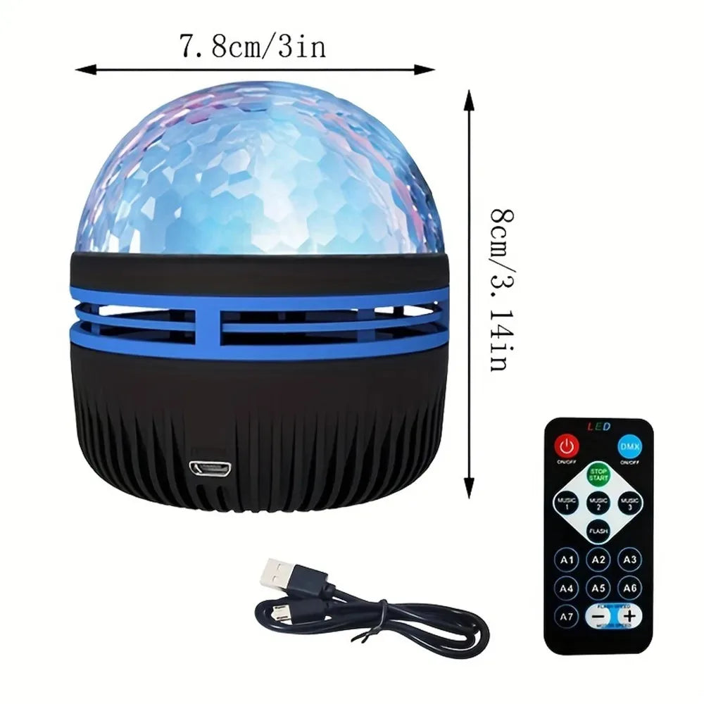 Galaxy Projector – LED Starry Night Light with Nebula Effects
