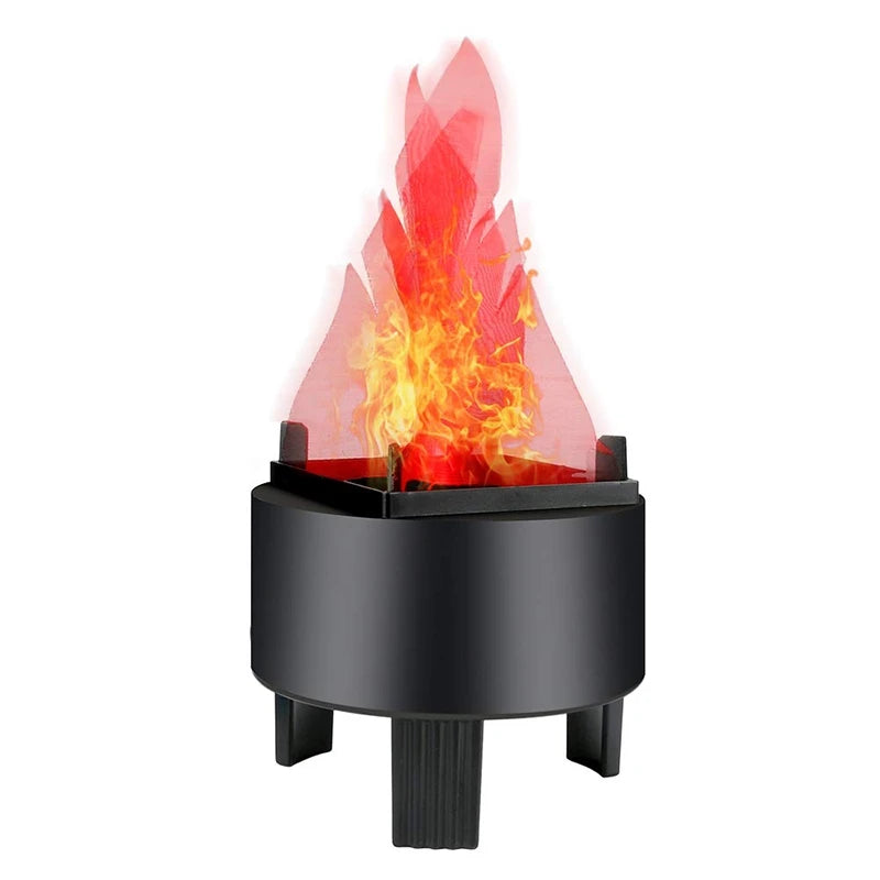 LED Flame Effect Lamp – Realistic Flickering Fire Light for Home, Parties & Outdoor Decor