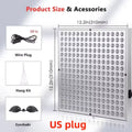 LED Red Light Therapy Facial Panel – Anti-Aging Skin Rejuvenation Lamp