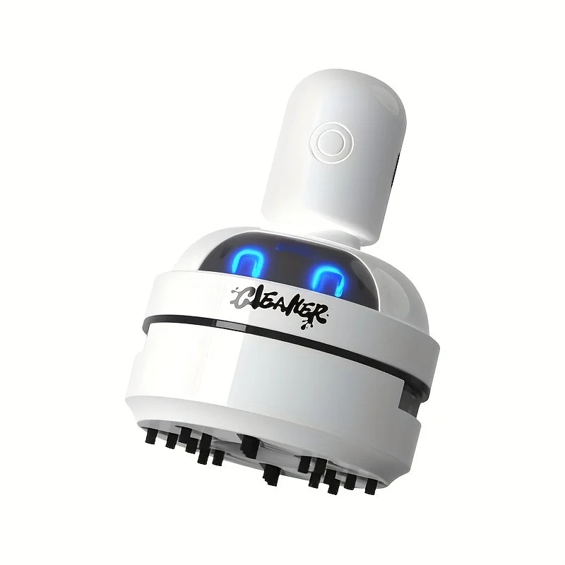 Mini Desktop Vacuum Cleaner – USB Rechargeable 3-Speed Keyboard & Desk Dust Cleaner