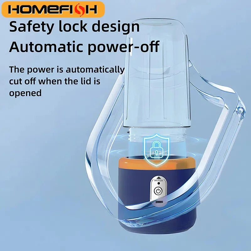 Portable Blender – USB Rechargeable Personal Smoothie Maker