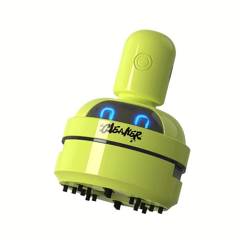 Mini Desktop Vacuum Cleaner – USB Rechargeable 3-Speed Keyboard & Desk Dust Cleaner