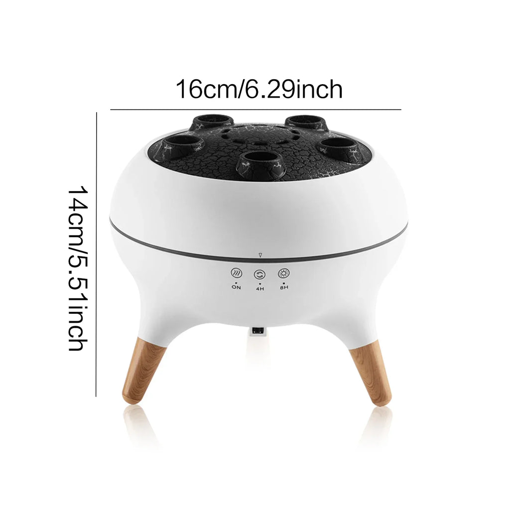 Jellyfish Mist Humidifier – Quiet Aromatherapy Diffuser with Color-Changing LED Lights