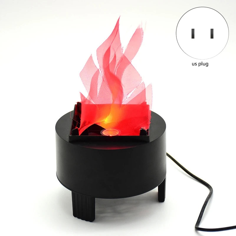 LED Flame Effect Lamp – Realistic Flickering Fire Light for Home, Parties & Outdoor Decor