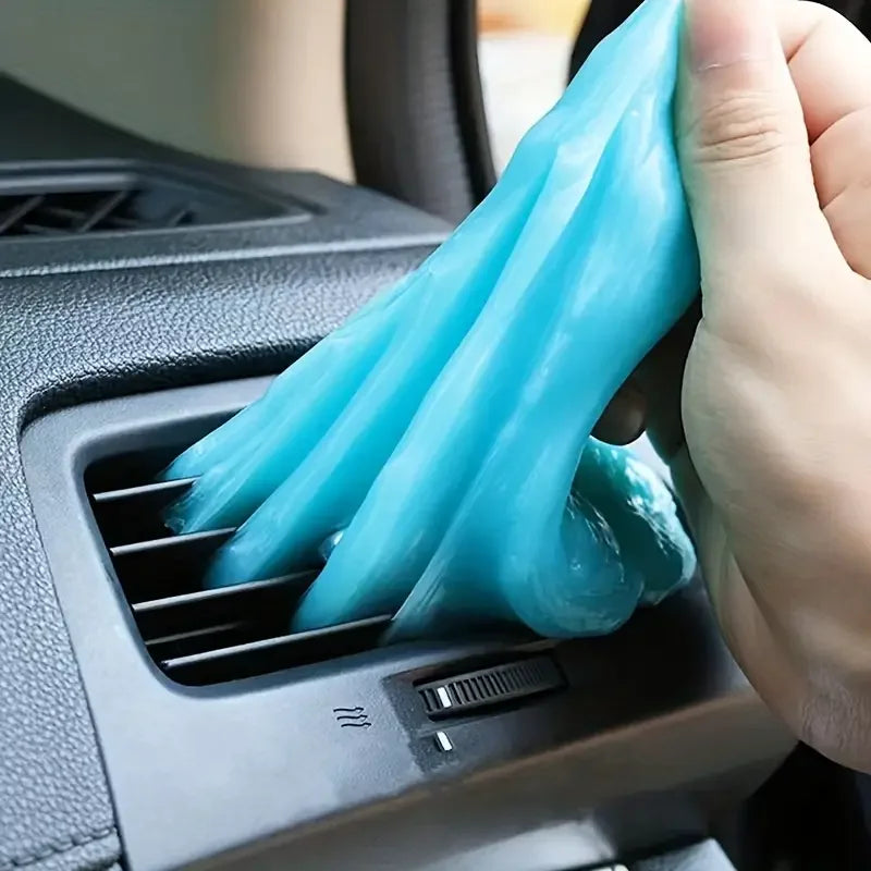 Car Cleaning Gel Slime – Reusable Dust & Dirt Remover for Car Vents, Keyboards & Electronics (70g)