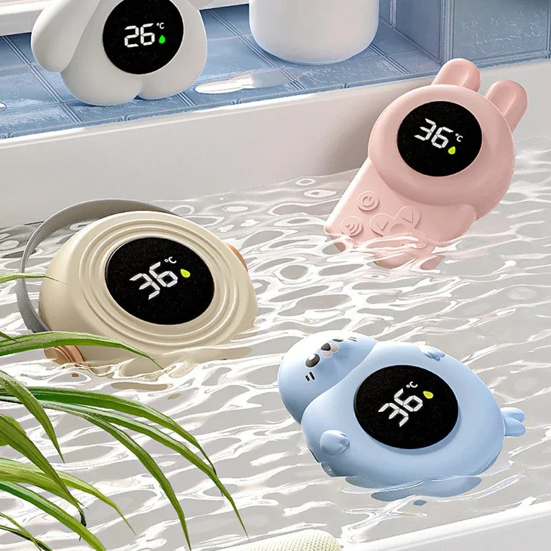 Digital Baby Bath Thermometer – Floating Waterproof Temperature Gauge for Safe Bath Time