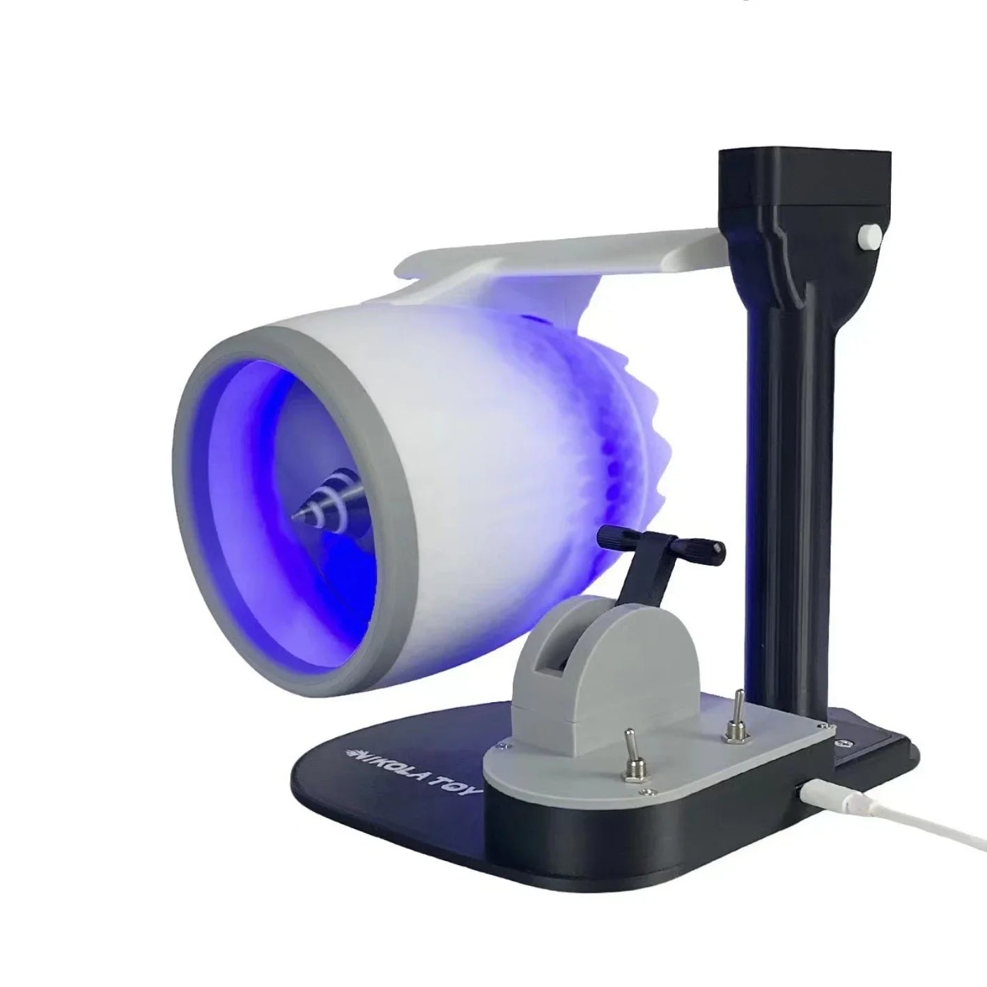 JetFan Turbo-Engine Desktop Fan – Turbofan Model with Integrated Humidifier & USB Power