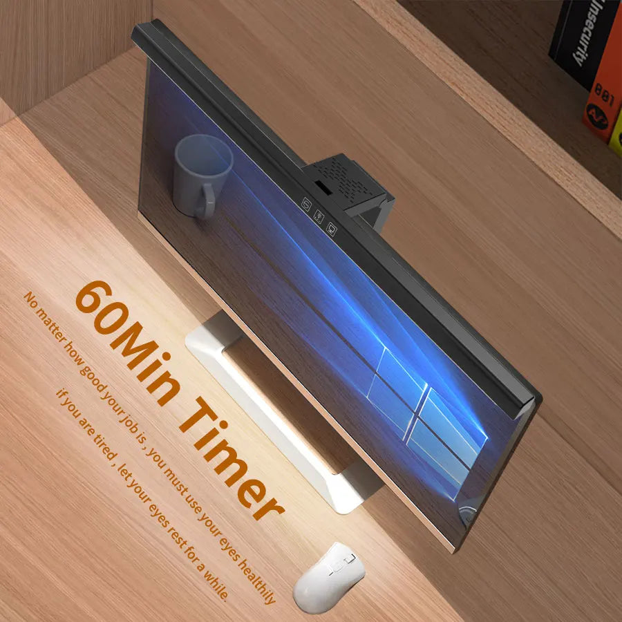 Pro-Focus 50cm Monitor Light Bar – Asymmetric Eye-Care Screen Hanging Lamp with Stepless Dimming