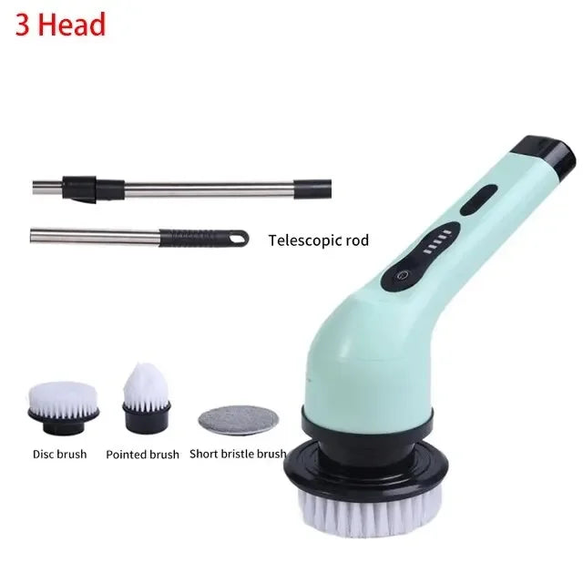 Electric Cleaning Brush – Cordless Spin Scrubber for Deep Cleaning