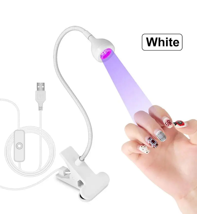 LED Gel Nail Lamp – Portable Flexible Nail Dryer for Quick Gel Polish Curing