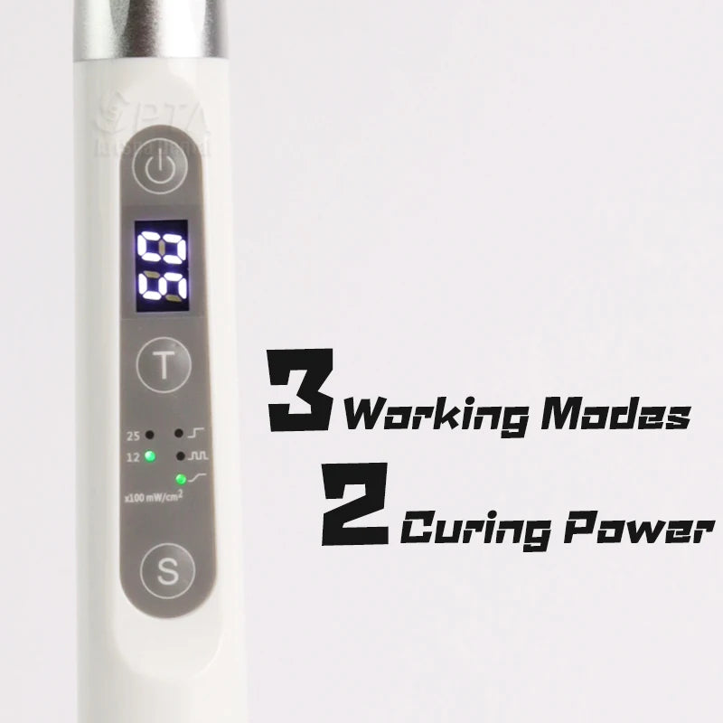 LED Dental Curing Light – Fast 1-Second Tooth Repair & Resin Hardening Lamp