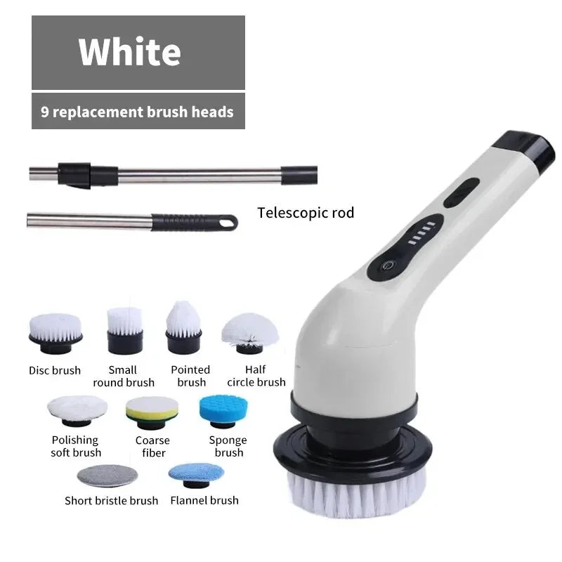 Electric Cleaning Brush – Cordless Spin Scrubber for Deep Cleaning