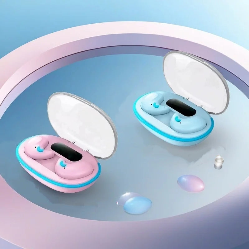 DreamFloat™ X55 Ultra-Mini Sleeping Earbuds – Invisible Bluetooth 5.3 Headphones for Sleep, Work & Focus