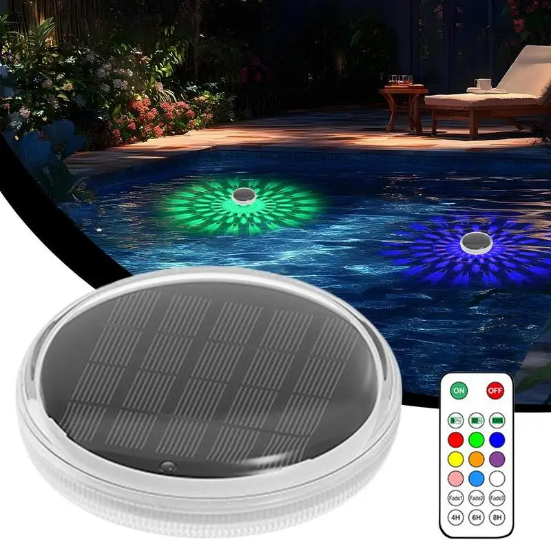 Solar Floating Pool Lights – Waterproof Color-Changing LED Pool Lamp with Timer Modes
