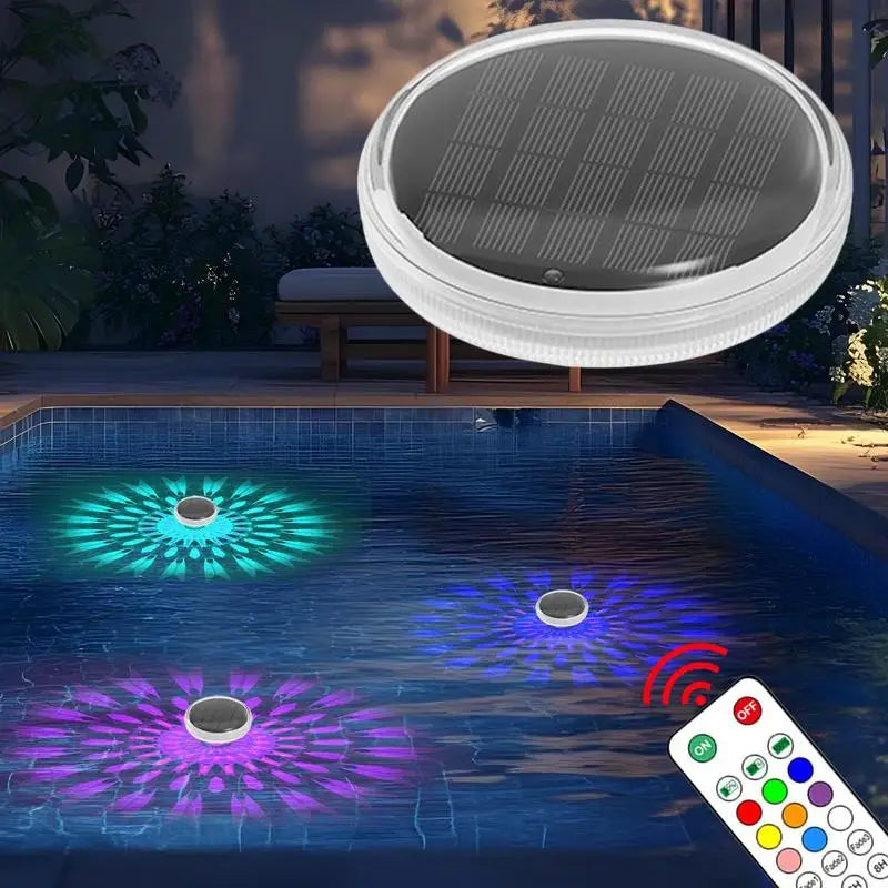 Solar Floating Pool Lights – Waterproof Color-Changing LED Pool Lamp with Timer Modes