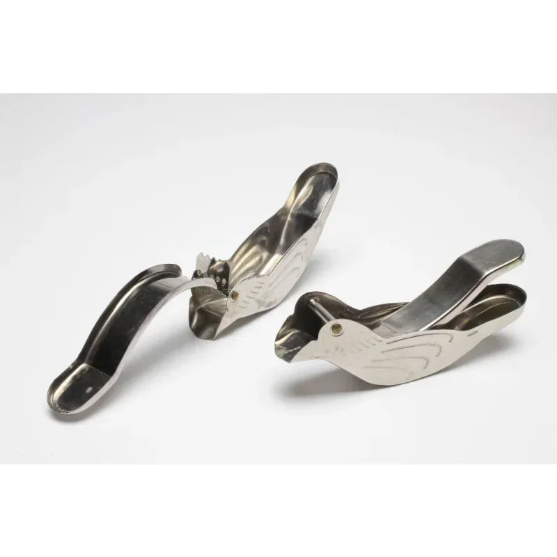 Elegant Bird-Shaped Lemon Squeezer | Premium 304 Stainless Steel Manual Citrus Juicer & Tea Infuser