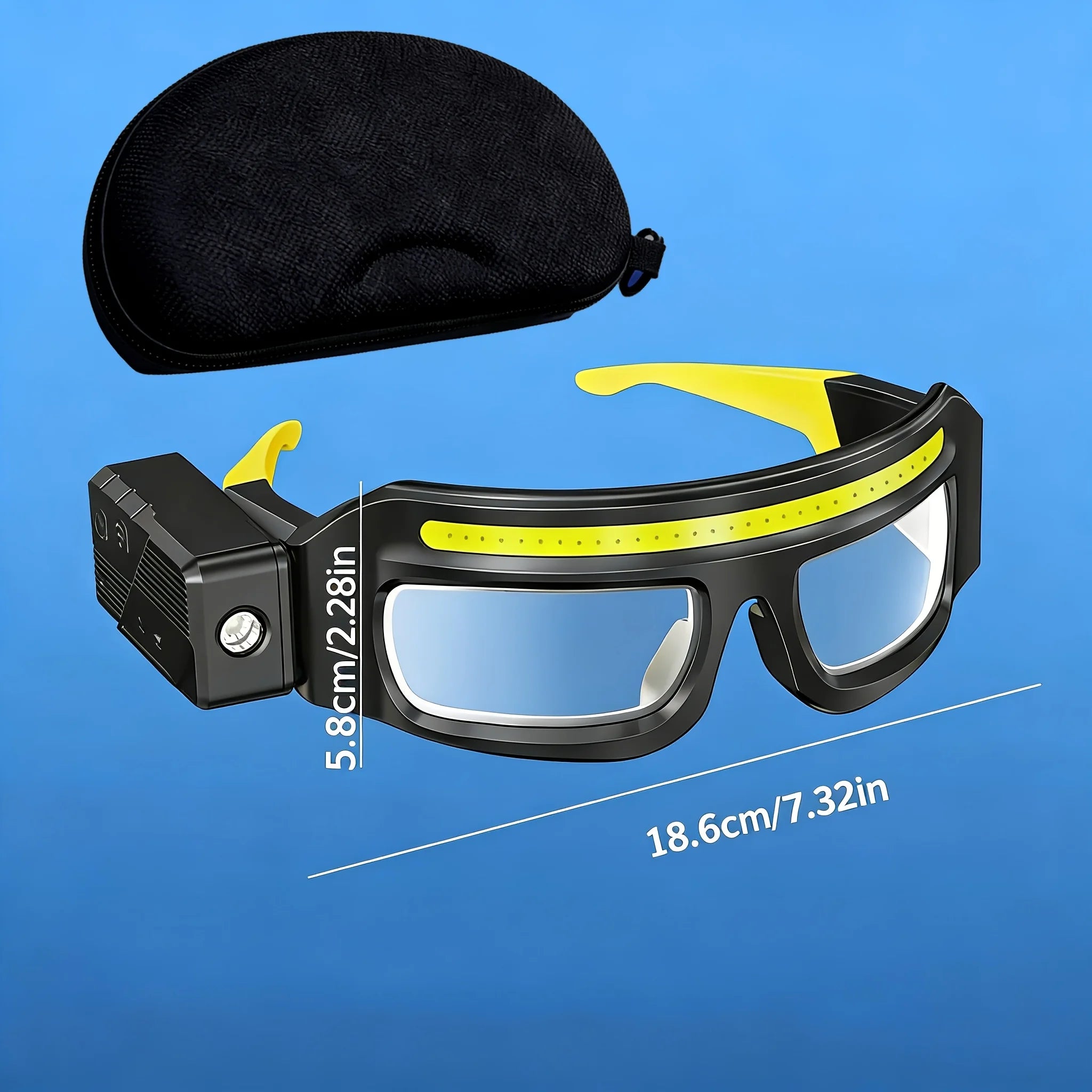 Rechargeable LED Headlamp – Adjustable Outdoor Headlight with Multiple Brightness Modes